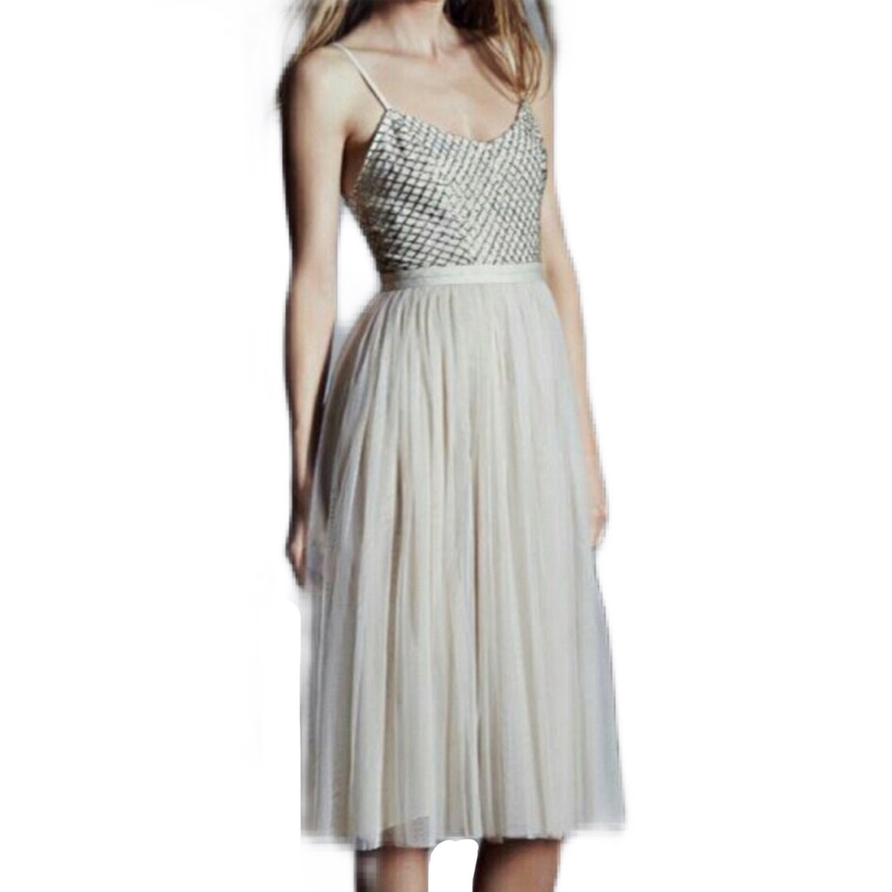 NEEDLE & THREAD BRIDAL WOMEN’S TULLE DRESS